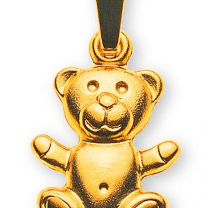 anhaenger-teddybaer-gelbgold-750-gesandelt